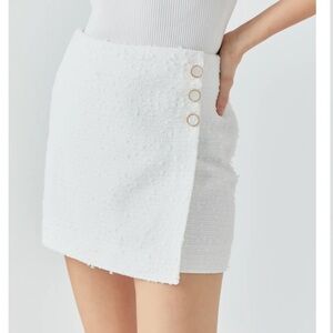 Endless Rose Tweed Mini Skirt